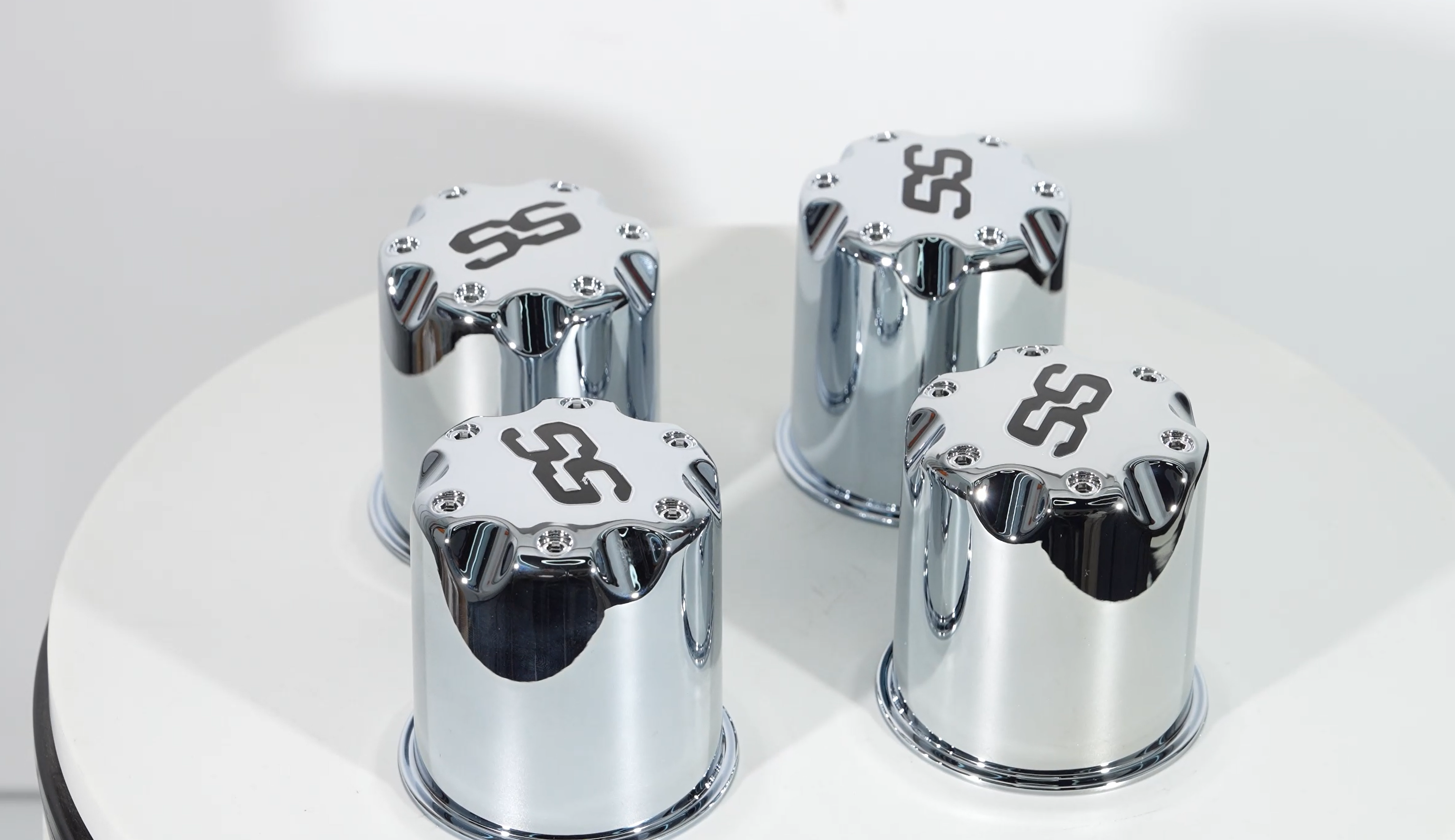 パーツ rin&corl golfshop Amazon.com: CartClan Golf Cart SS Wheel Center Cap Cover Fits 2.65